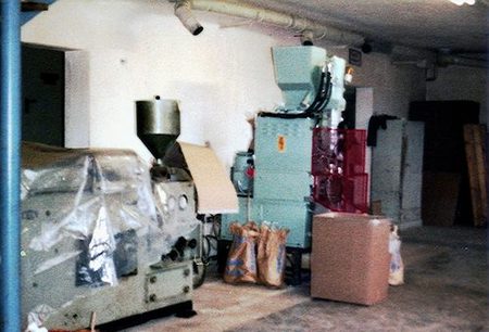 Unsere ersten Maschinen